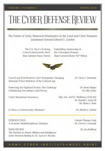 Title page of the Cyber Defense Review