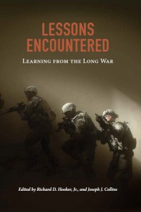 Book cover for "Lessons Encountered: Learning from the Long War"