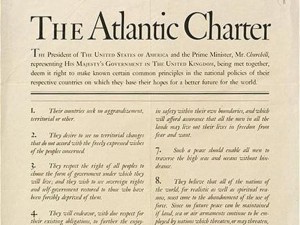 Copy of the Atlantic Charter