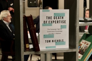 Cover of book by Tom Nichols "The Death of Expertise"
