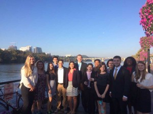 Nuala Pell Fellows participate in program event