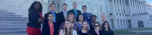 Nuala Pell Leadership fellows in Washington D.C.