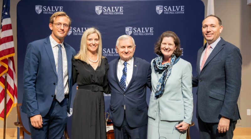 Salve Regina University Honors Senator Jack Reed with Claiborne Pell Center Award